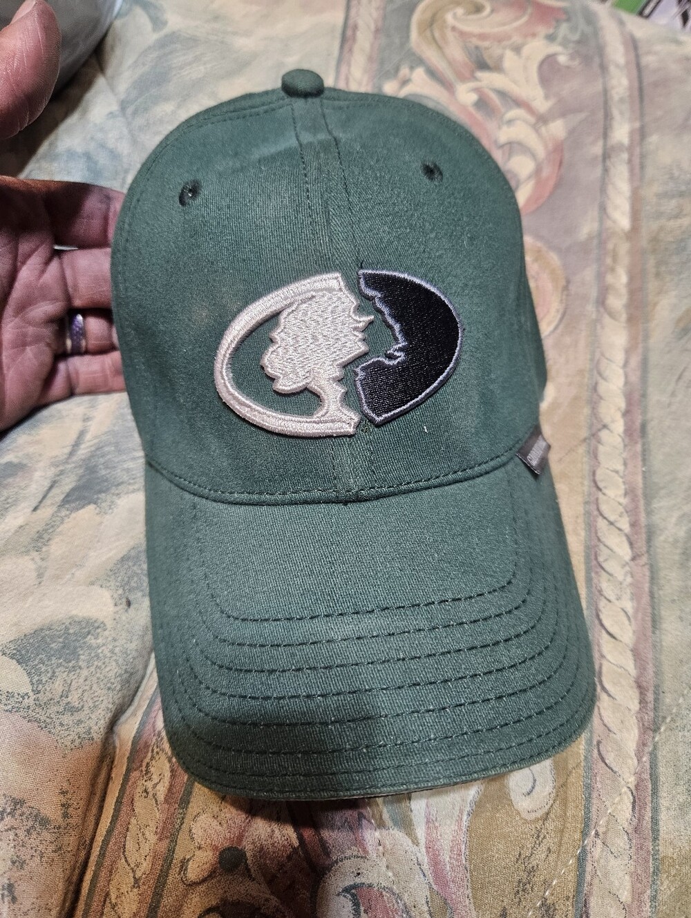 Mossy Oak Embriodered Logo Cap With Stretch Elastic Adjustment Band